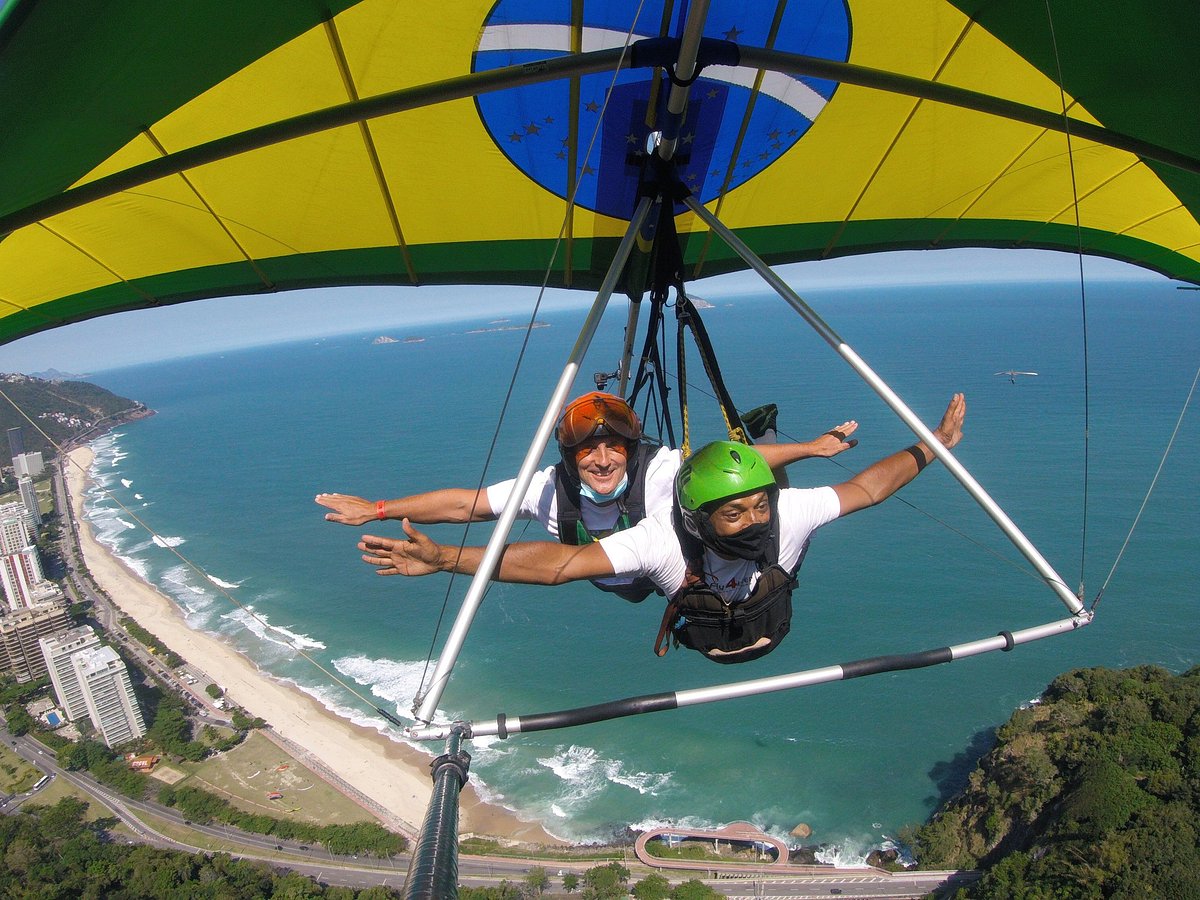 Voo de parapente no Rio de Janeiro